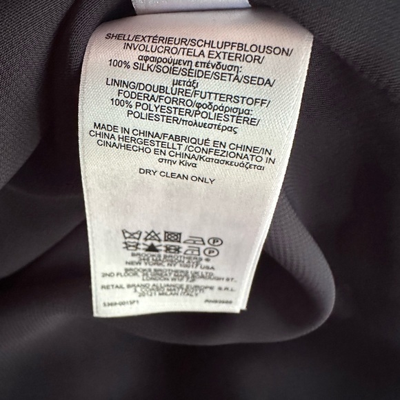 Brooks Brothers Red Fleece 100% Silk Women’s Sz 0 Novelty Print Letters Dress! - Picture 14 of 16